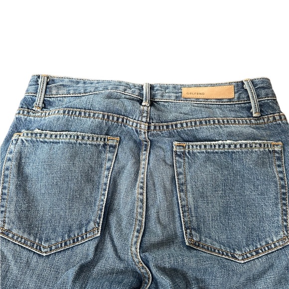 GRLFRND CASEY Button fly Flair Jeans - Picture 5 of 8